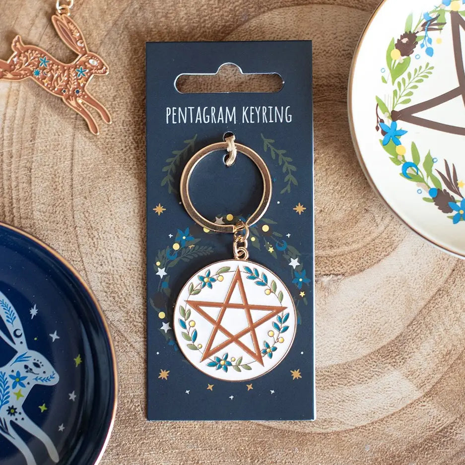 Solstice Wreath Keyring