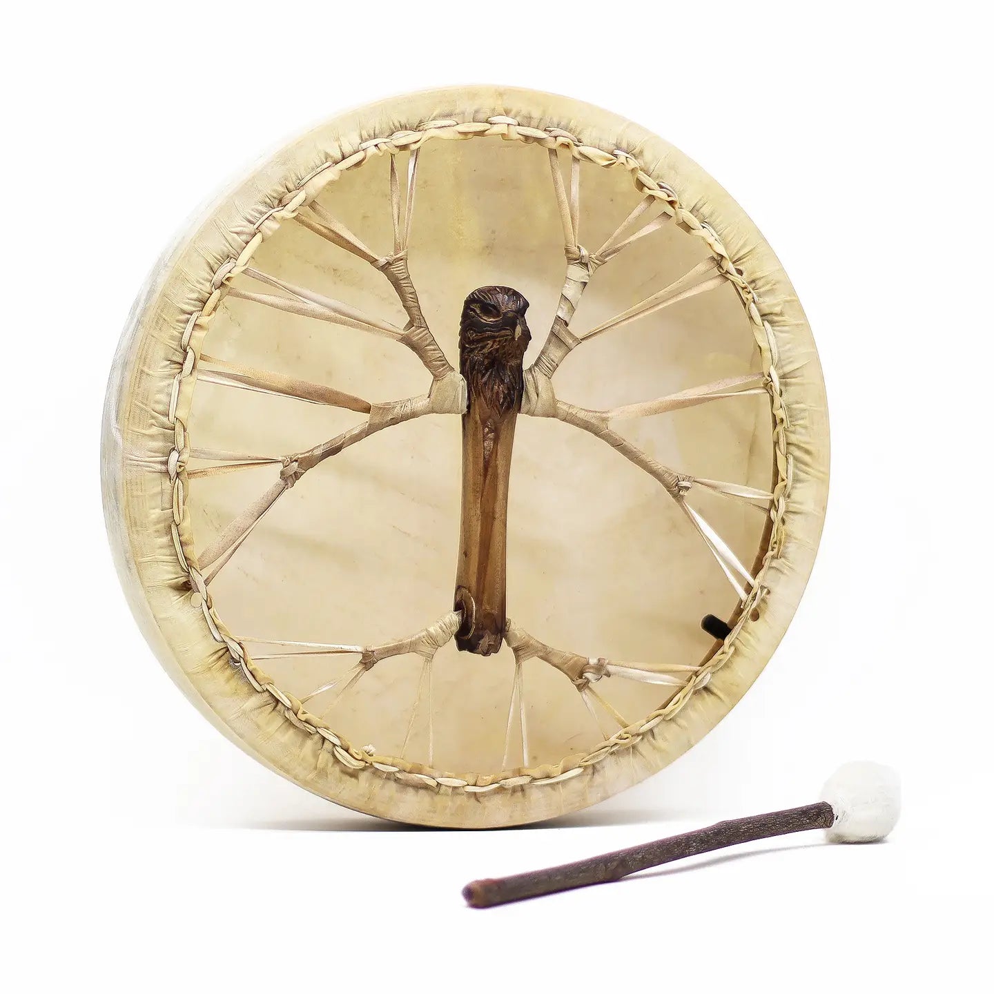 Spirit of the Eagle - Shaman Drum & Stick- Tunable - 40cm