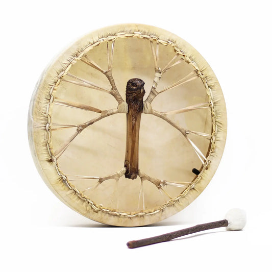 Spirit of the Eagle - Shaman Drum & Stick- Tunable - 40cm