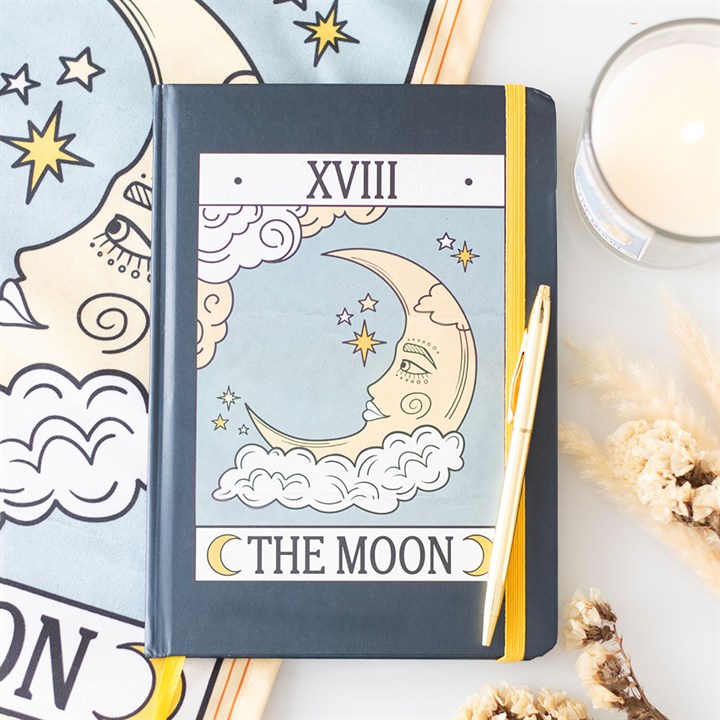 THE MOON VINTAGE TAROT A5 NOTEBOOK