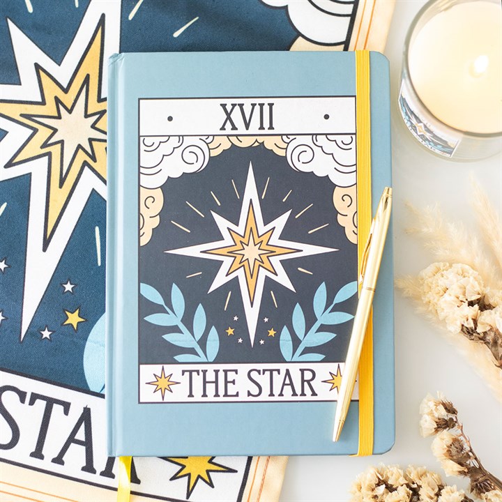 THE STAR VINTAGE TAROT A5 NOTEBOOK
