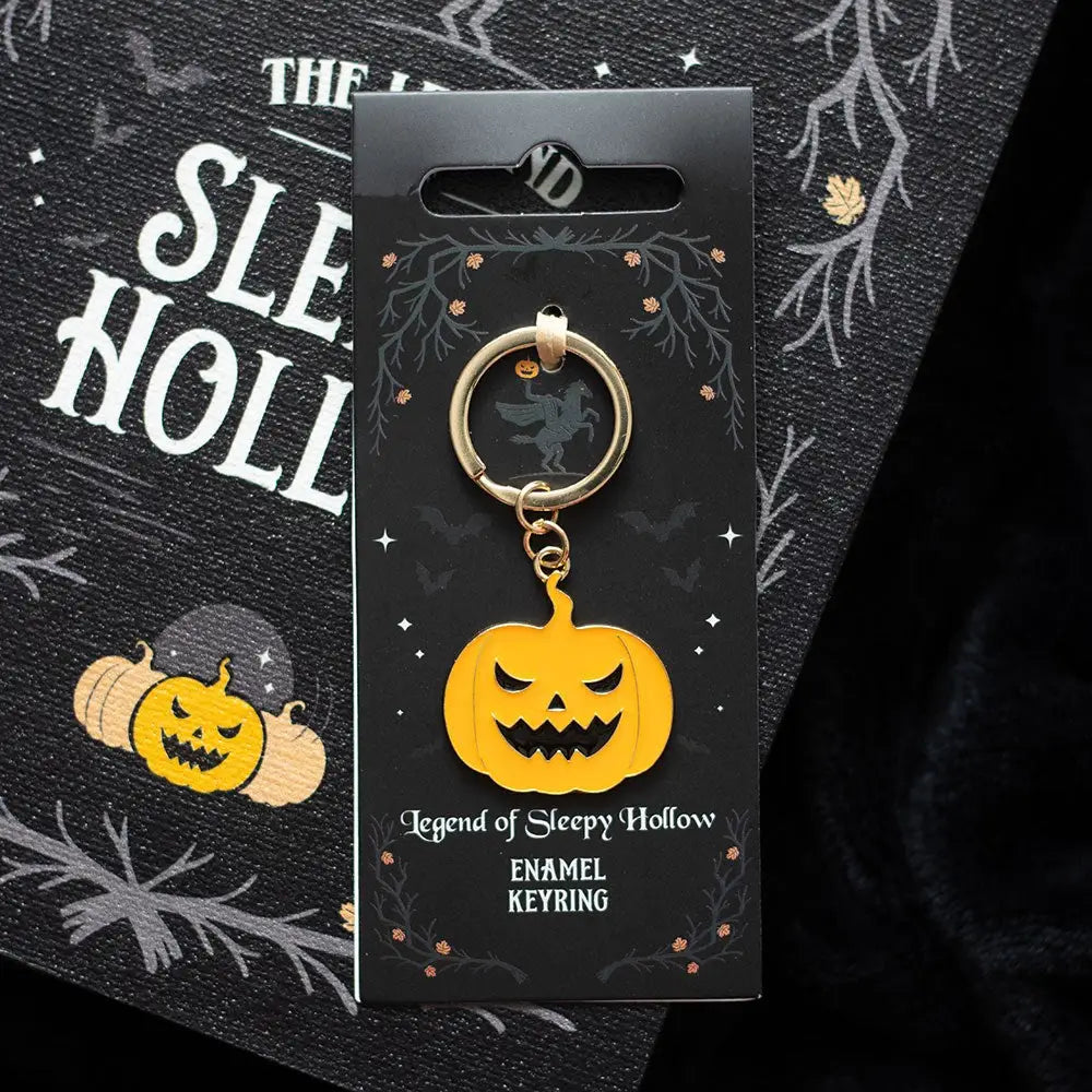 The Legend of Sleepy Hollow Pumpkin Gothic Halloween Keyring