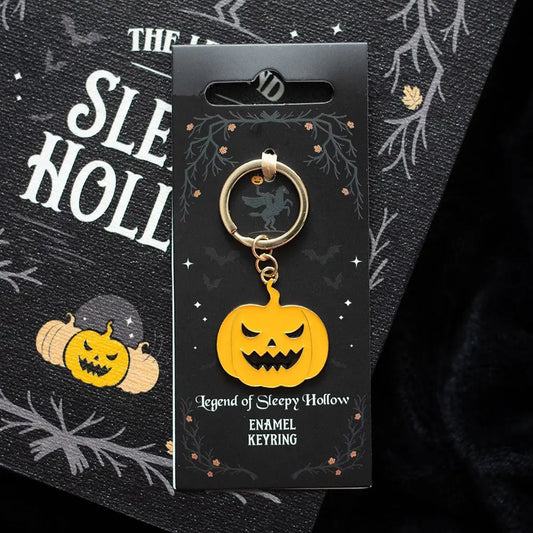 The Legend of Sleepy Hollow Pumpkin Gothic Halloween Keyring