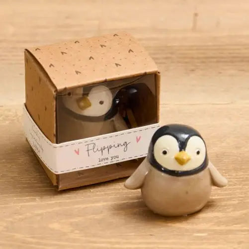 Tiny World Penguin Resin Keepsake Ornament with Gift Box - 7TW103