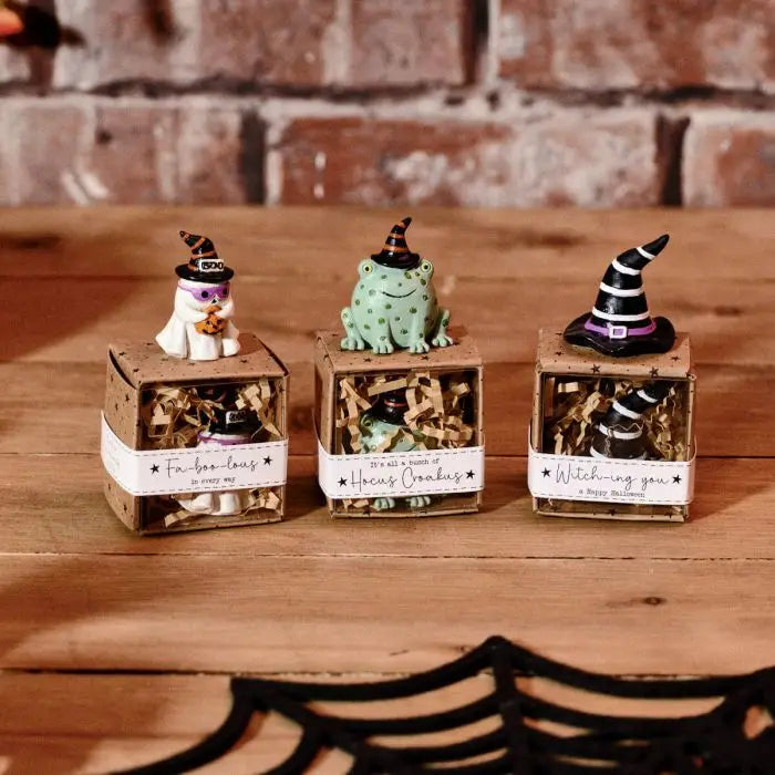 Tiny World Resin Halloween Boxed Keepsake - 7HW444