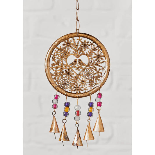 Tree of Life with Love Birds Windchime