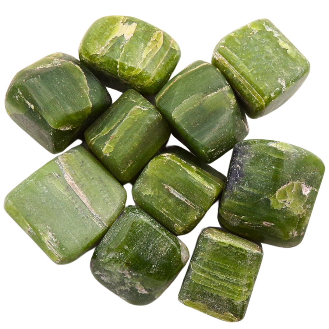 Tremolite Tumble Stone - The Stone of Protection and Balance