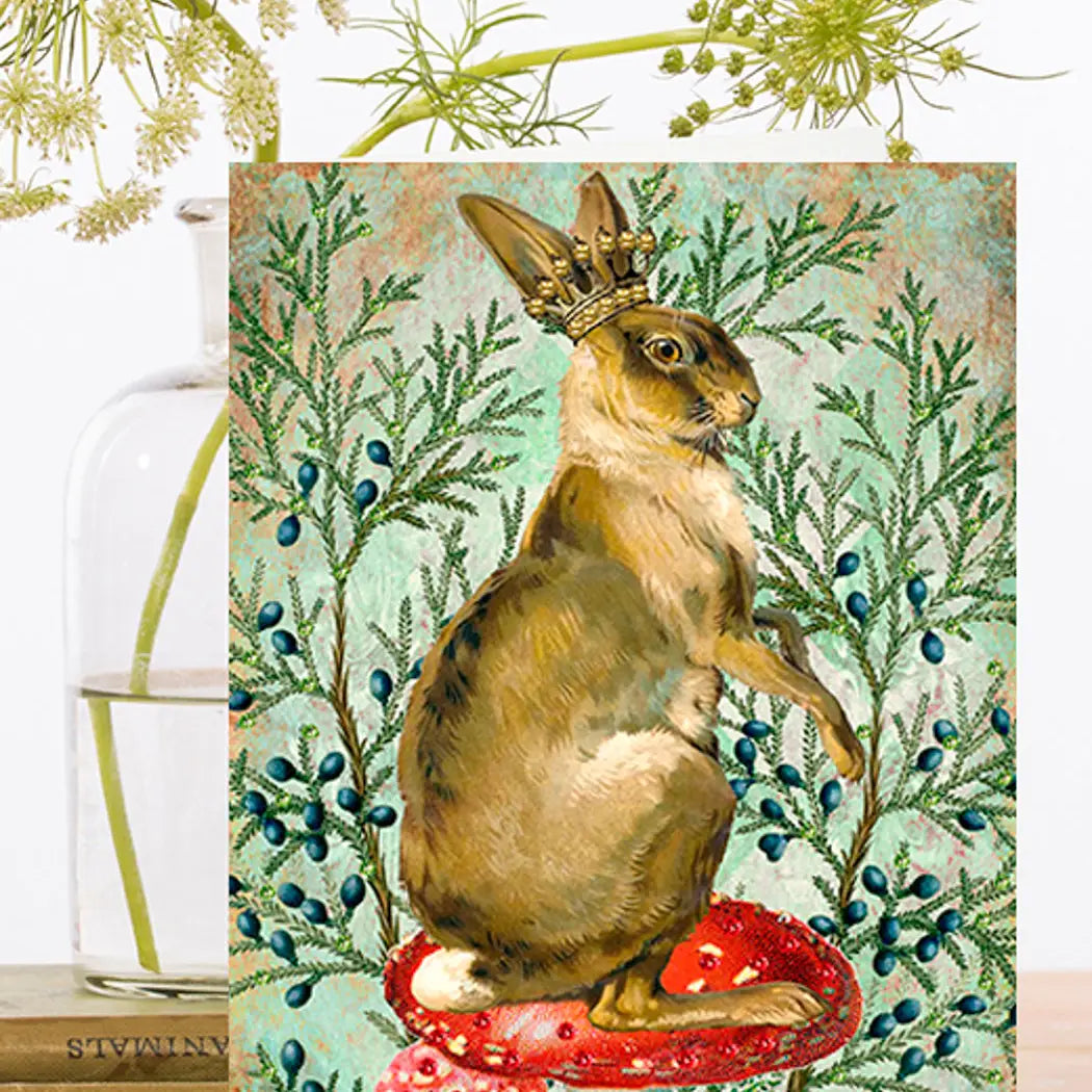 Hare Greeting Card - XM087P
