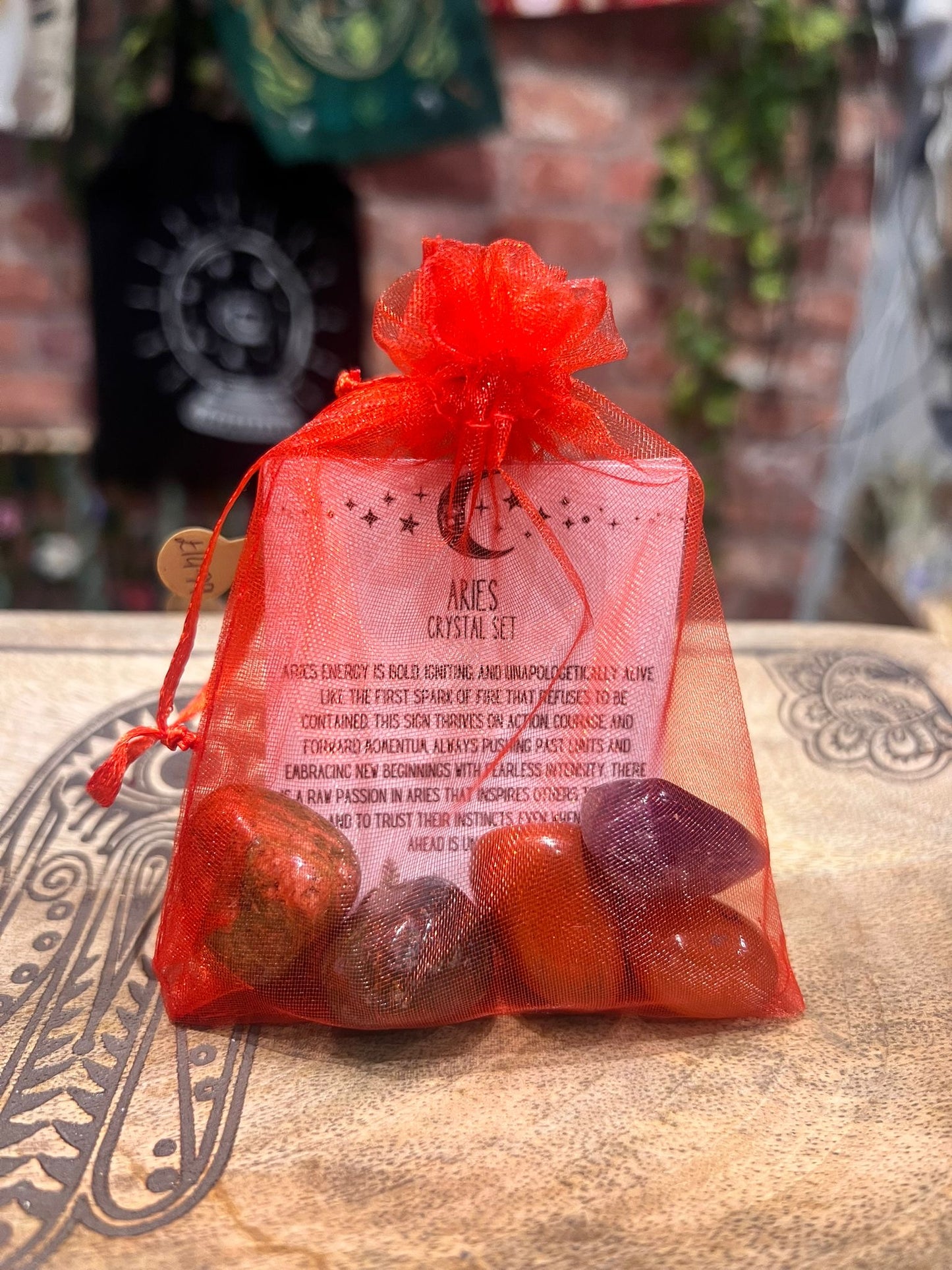 Crystal Horoscope Set - Aries