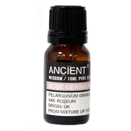 Ancient Wisdom Essential Oils & Fragrance 10 ml Rose Geranium Essential Oil