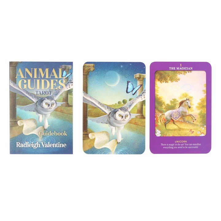 ANIMAL GUIDES TAROT CARDS - The Hare and the Moon