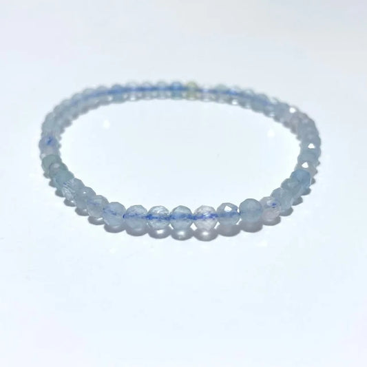 Multi-Faceted Aquamarine Bracelet - MFB7