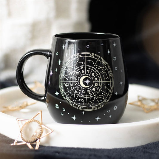 Astrology Wheel Heat Change Mug - AW_80024