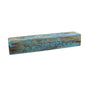 Blue Floral Hand Carved Incense Wooden Box - The Hare and the Moon