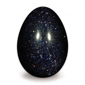 Blue Goldstone Egg - The Stone of Potential - EG999 - The Hare and the Moon