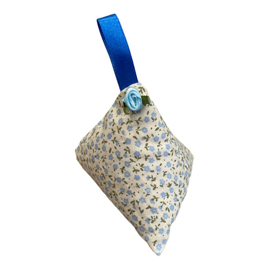 Blue Mini Flowers Print Lavender Bag - The Hare and the Moon