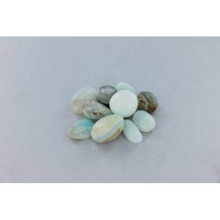 Blue Opal Tumble Stone - The Stone of Elegance - The Hare and the Moon