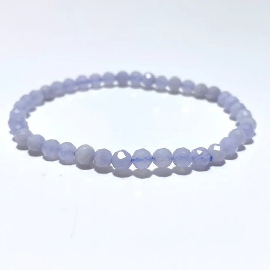 Multi-Faceted Blue Lace Agate Bracelet - MFB4