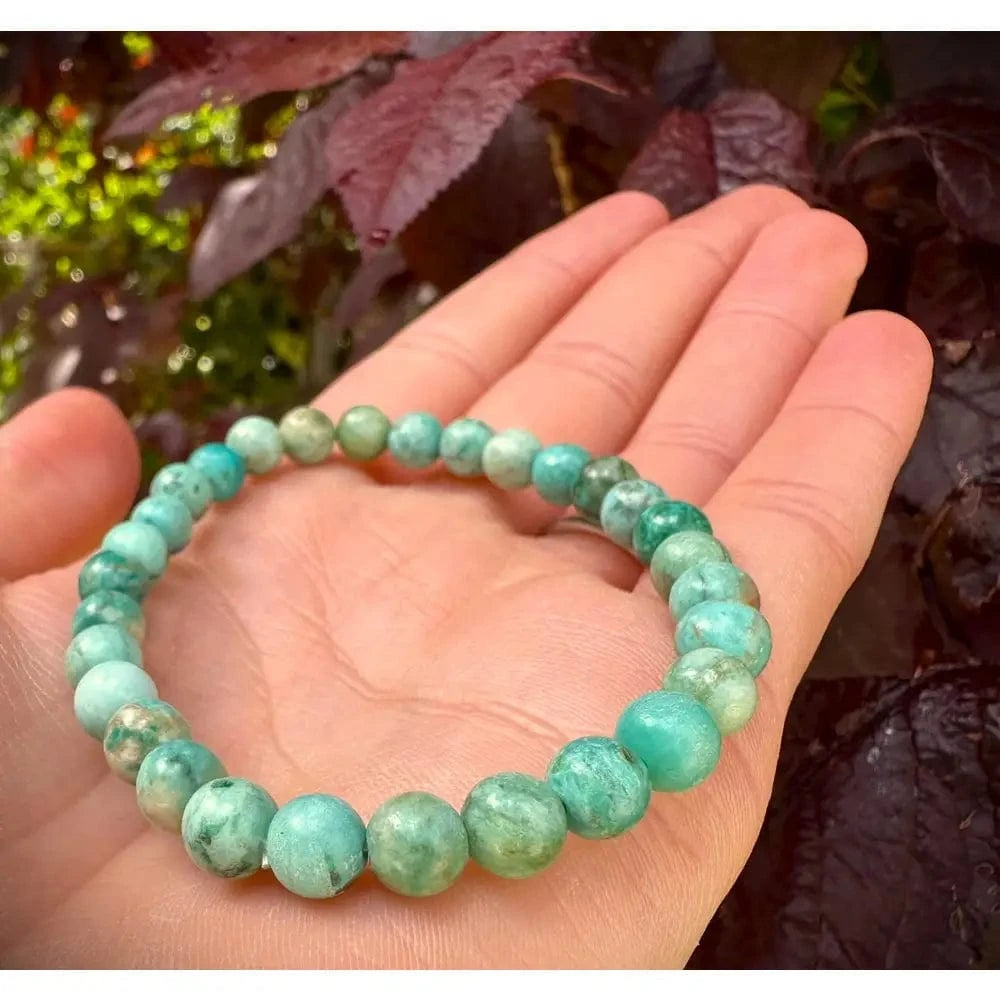 Wise Skies Bracelets Turquoise Crystal Bracelet- Stone of Positivity- CS7441