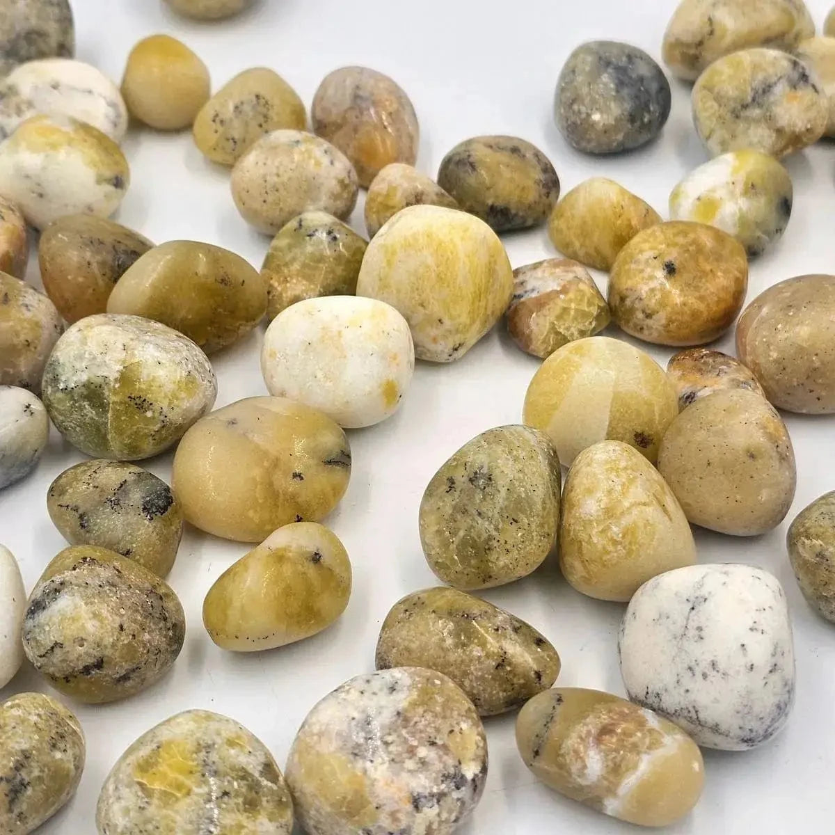 Ancient Wisdom Bracelets Yellow Opal Tumble Stone