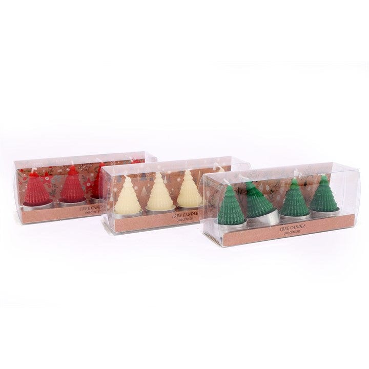 Jones Home & Gift Candles & Accessoires CHRISTMAS TREE SHAPED CANDLES - sold individually