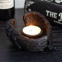 Jones Home & Gift Candles & Accessoires Raven Wings Resin Tealight Candle Holder