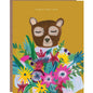Hutch Cassidy Cards 'Bear with Flowers' Mum Greeting Card - HCWB190B