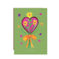Hutch Cassidy Cards 'Heart Flowers' Mum Greeting Card - HCWB453