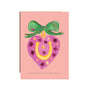 Hutch Cassidy Cards 'Lucky Mum' Decorative Heart Greeting Card - HCWB454
