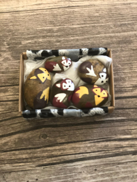 Caz&Zie Crafts Pebble Families - FOX - PFFO2022