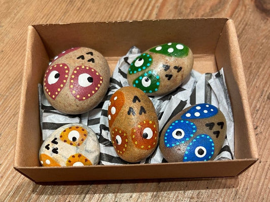 Caz&Zie Crafts Pebble Families - Owl - PFOW2022