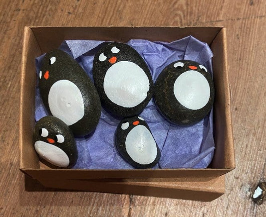 Caz&Zie Crafts Pebble Families - Penguin - PFPE2022