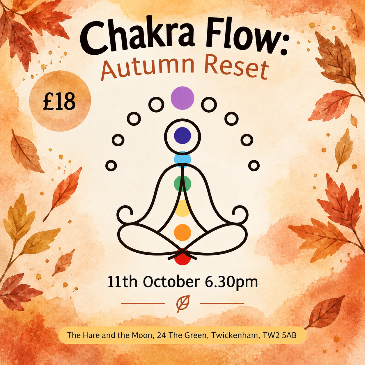 Chakra Flow:- Autumn Reset with Manisha