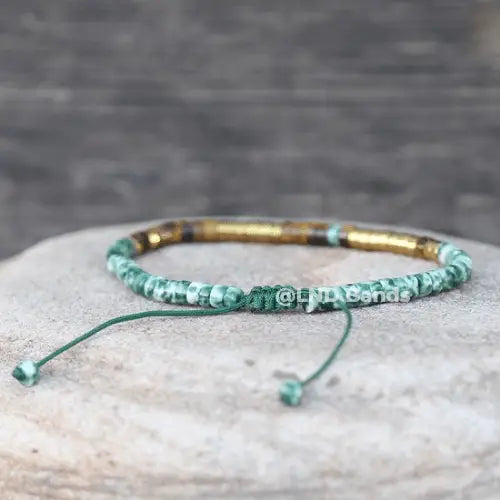 Tibetan Natural Stone - African Turquoise beads - Choose Joy - 0348