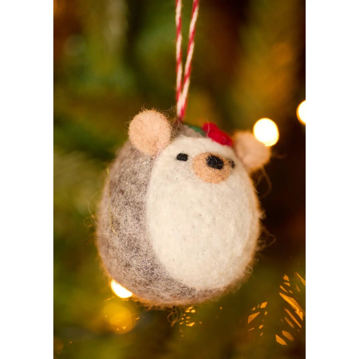 Felt So Good Christmas Decorations Felt Hedgehog Decoration - XM134