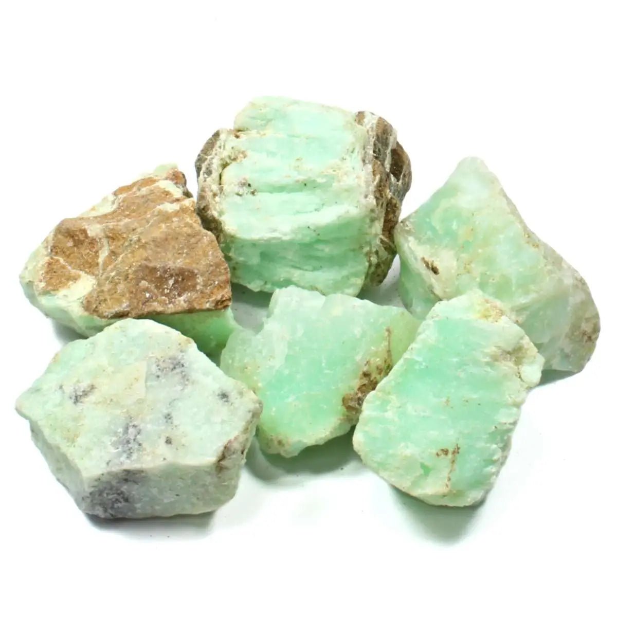 Chrysoprase Rough Stone - Stone of Removing Grudges - The Hare and the Moon