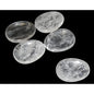 Clear Quartz Worry Stone - The Master Stone - Worry7 - The Hare and the Moon