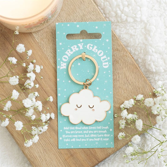 Worry Cloud Keyring - RS_16127