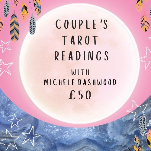 Couple's Tarot & Spirit Readings with Michele Dashwood - Approx 50 Minutes - The Hare and the Moon