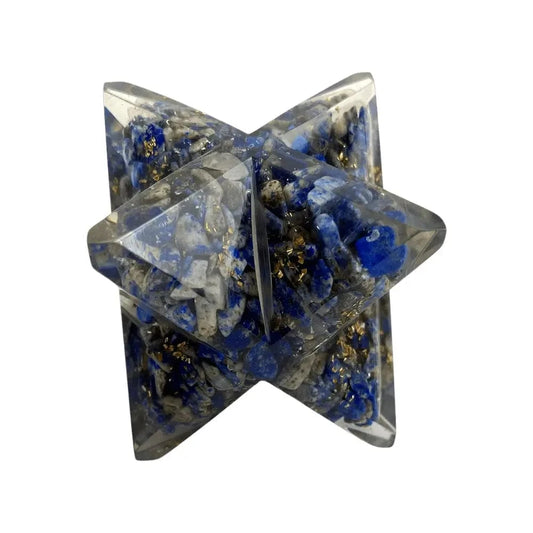 The Hare and The Moon Crystals Sodalite Merkabar Star - Stone of Perception and Awareness