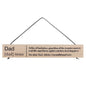 DAD DEFINITION SLIM HANGING SIGN - The Hare and the Moon