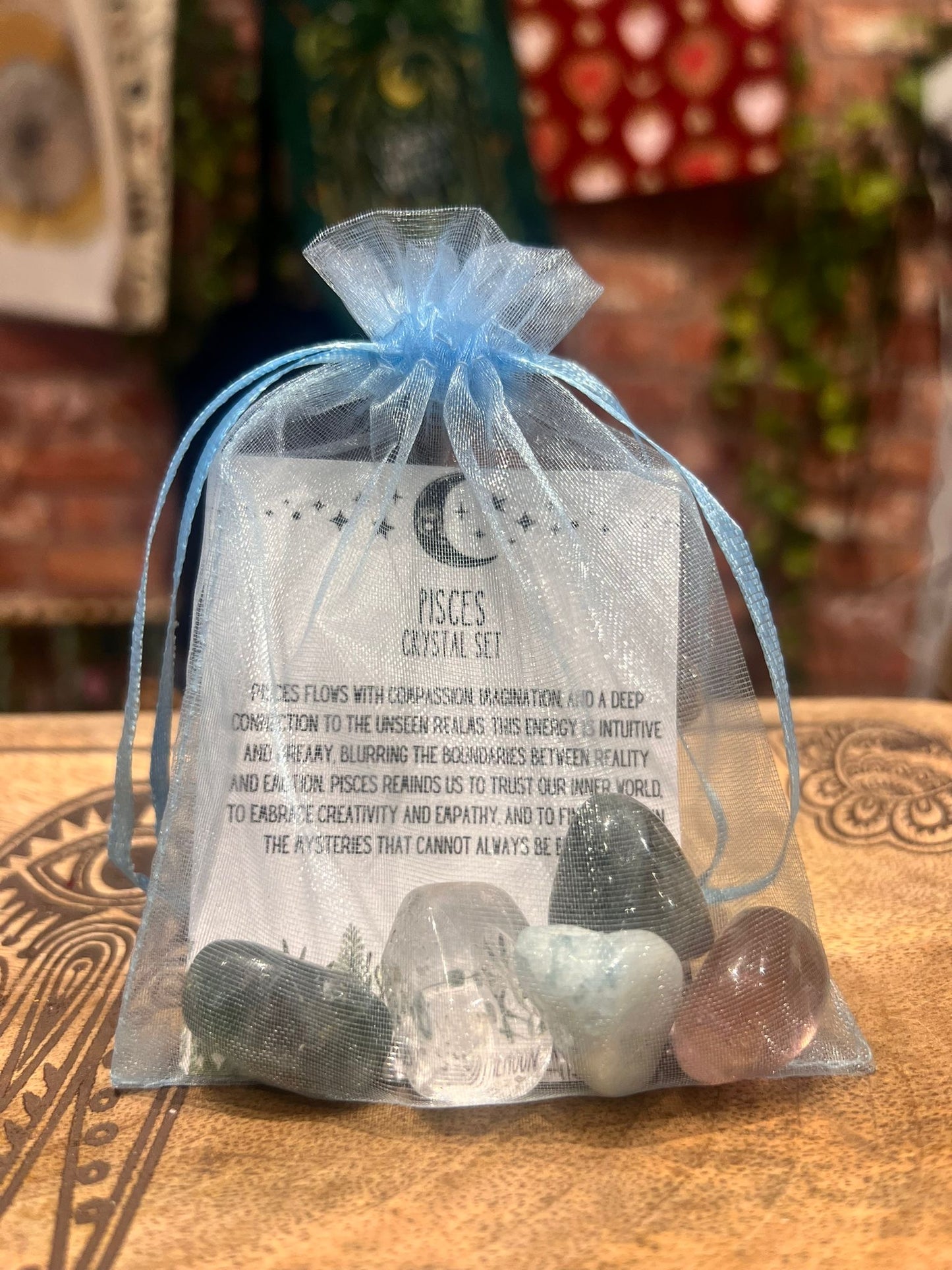 Crystal Horoscope Set - Pisces