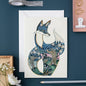 DM Cards Fox Nocturnal Greeting Card - A060