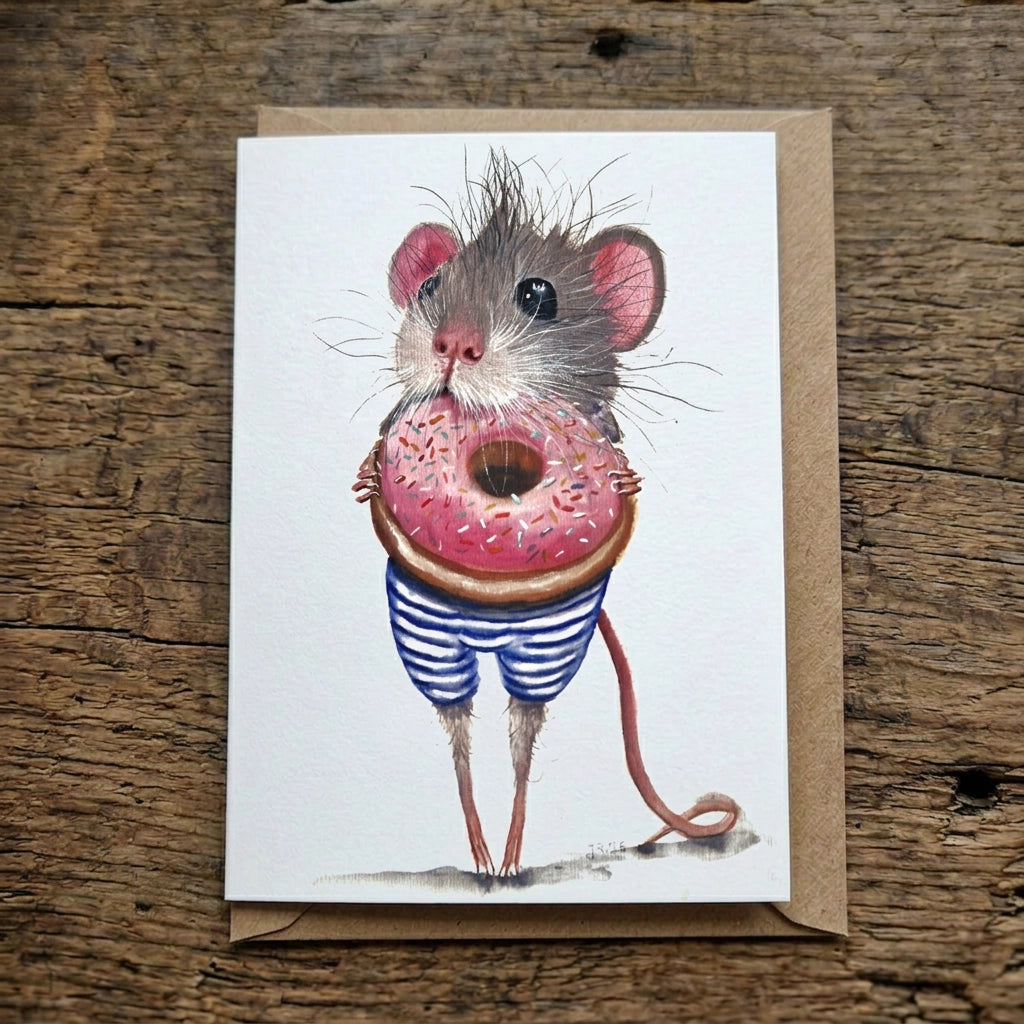 Hole Story | Jurga Ryan | 6x4" Greeting Card | JRA22