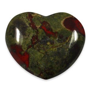 Dragon's Blood Heart Stone - Stone of Personal Power - Hrt3 - The Hare and the Moon