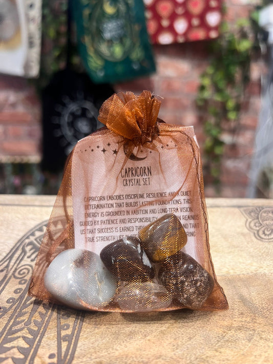Crystal Horoscope Set - Capricorn