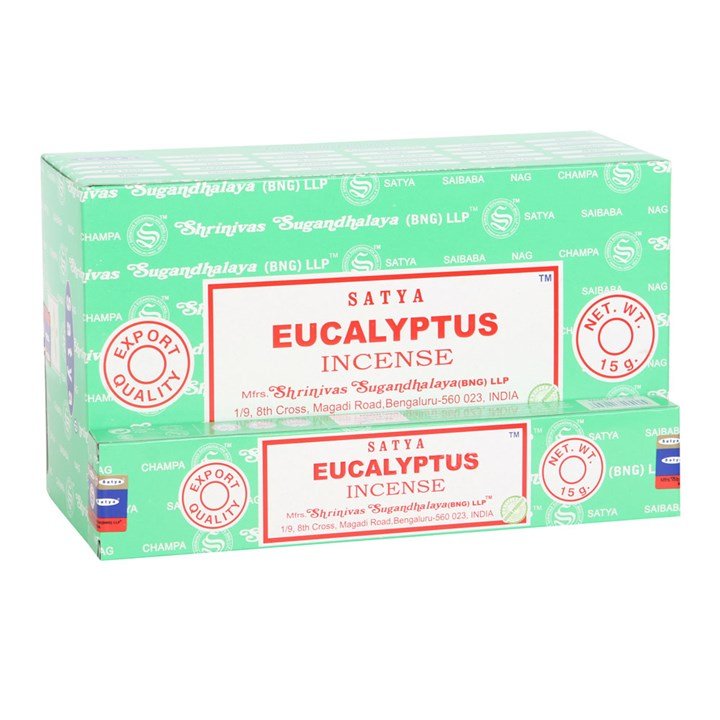 EUCALYPTUS INCENSE STICKS BY SATYA - The Hare and the Moon