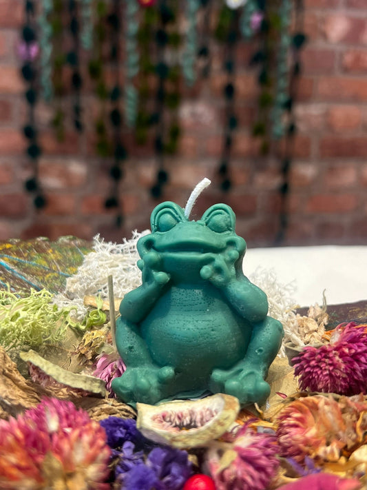 Frog Candle