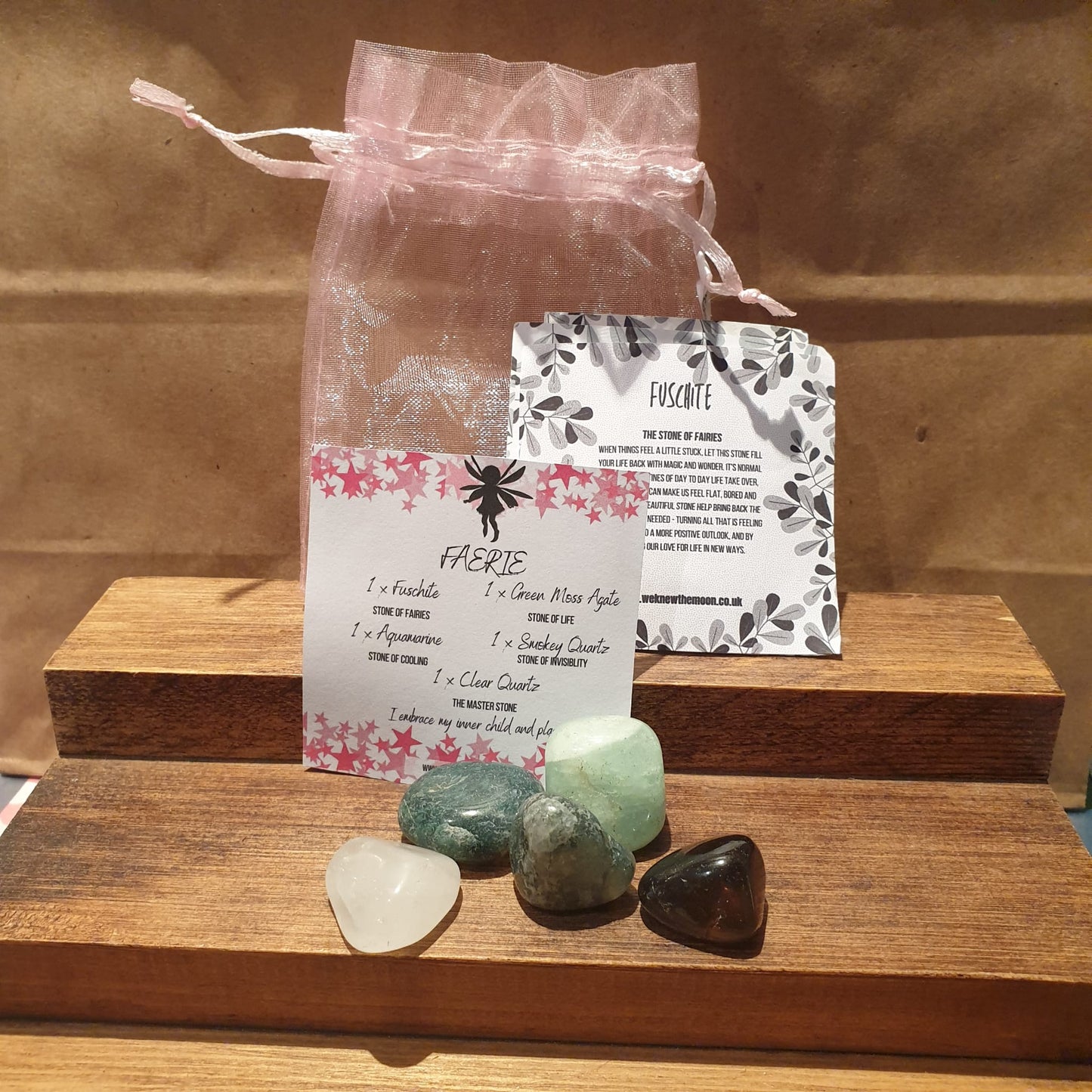 Faerie Crystal Stone Set - CSTS6 - The Hare and the Moon