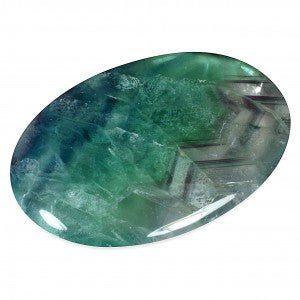 Fluorite PalmStone - Stone of Coordination - PS76 - The Hare and the Moon